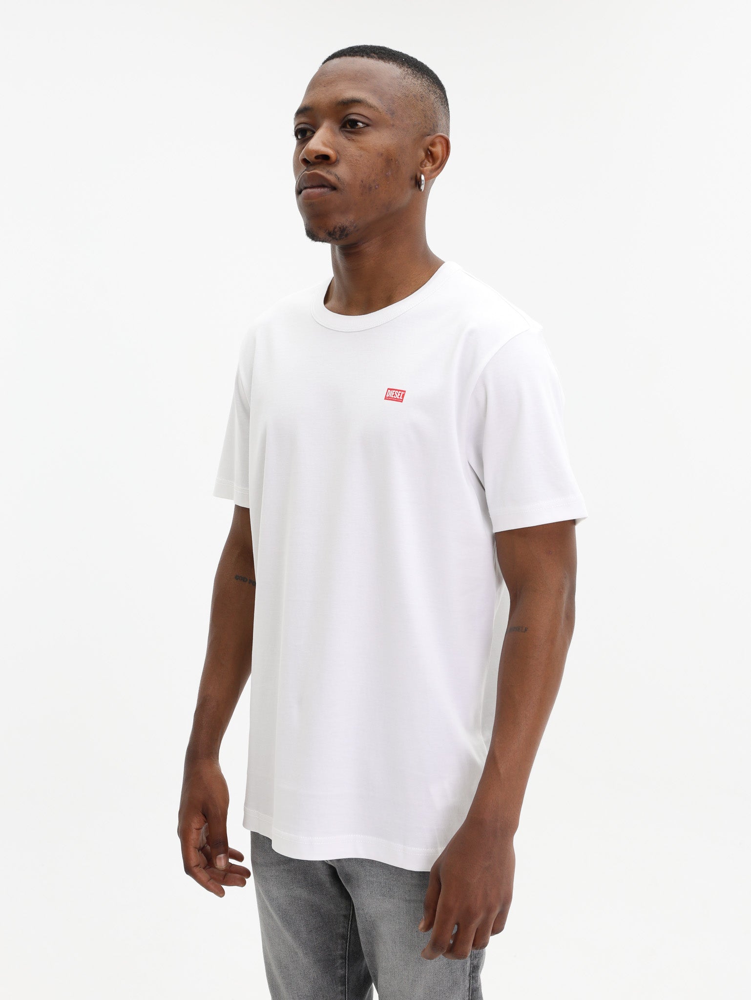 Diesel T-Shirt Slim K77 Miegor White